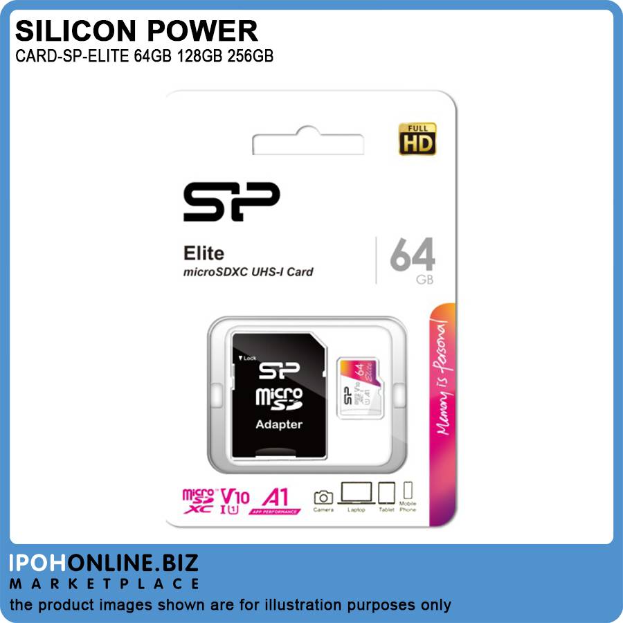 Scheda Di Memoria Silicon Power Elite 128GB MicroSDXC: Veloce E Colorata Per Smartphone E Drone (Fino A 100MB/s Con Adattatore) - 2